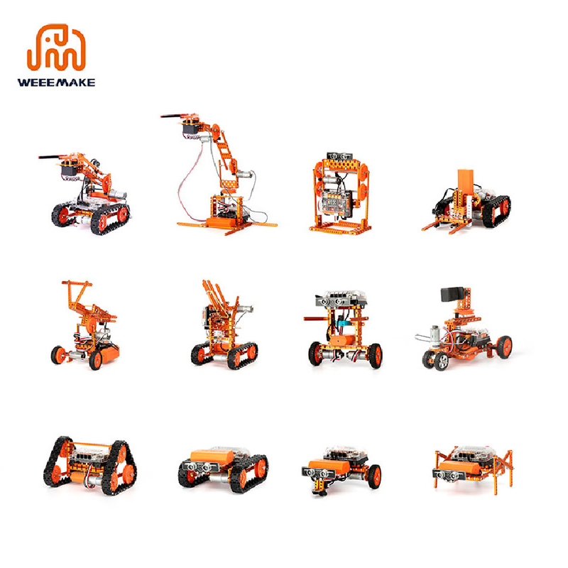 Kit de robótica STEAM 12 en 1 WeeeBot RobotStorm